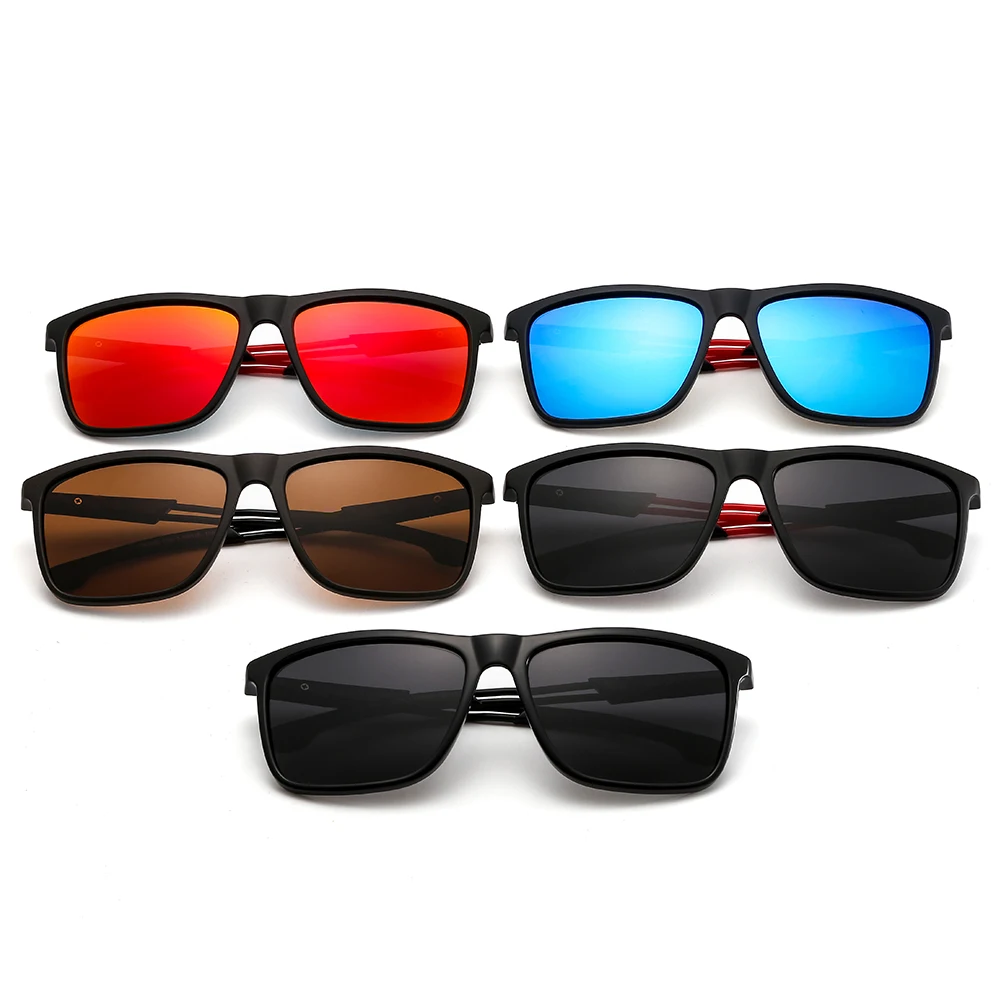 

TR2036 High End Men Polarized Lens Cutout Temple Sports Sunglasses