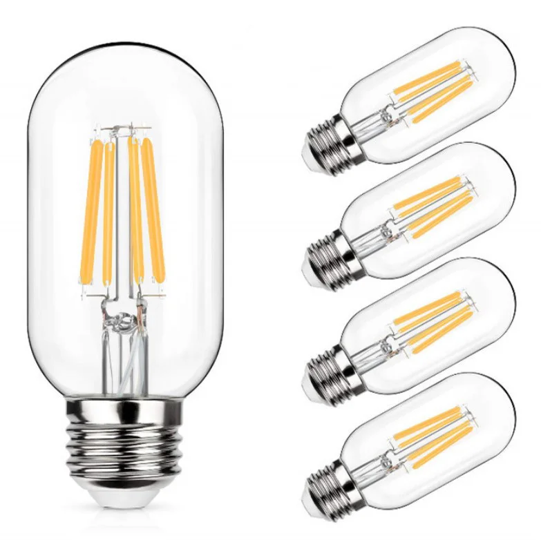 12V 24V 36V 48V AC DC dimmable A19 filament led bulb with E26 E27 B22 base