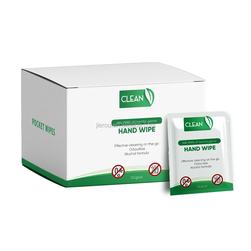 

Individual pack customized package disinfectant- wipes