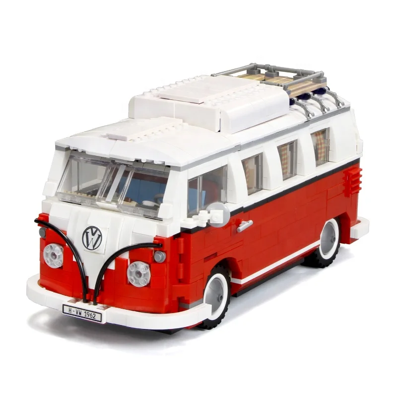 

IN STOCK for fast shipping Volkswagens T1 camper van car 10220 building blocks