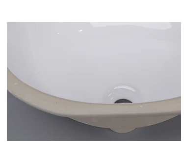 UNDERMOUNT SINKS 20INCH CIRCLE BATHROOM ART CERAMIC WASHING BASIN OVAL