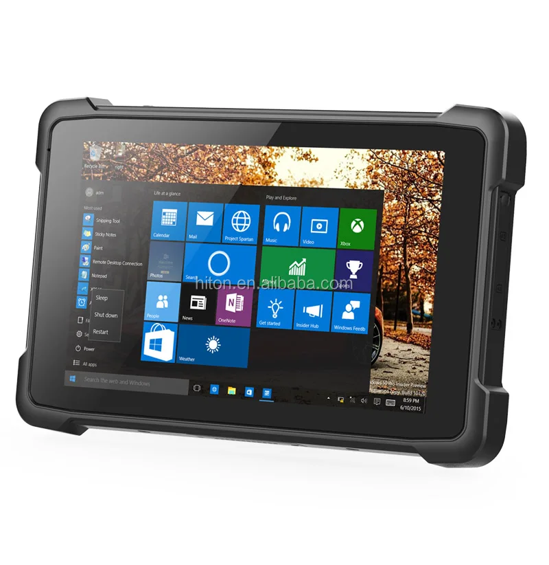 Cheapest 8" Win 10 IP67 Waterproof Military Tablets 4G+64G Rugged Tablet PC NFC 1D/2D Industrial Tablet PC Waterproof Computer