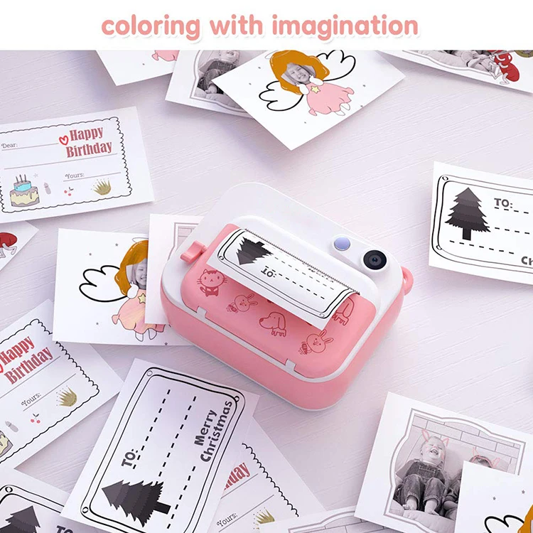 Fun Digital Creative Flip Selfie Instant Print Camera Zero Ink Toy Camera With Print Paper Buy