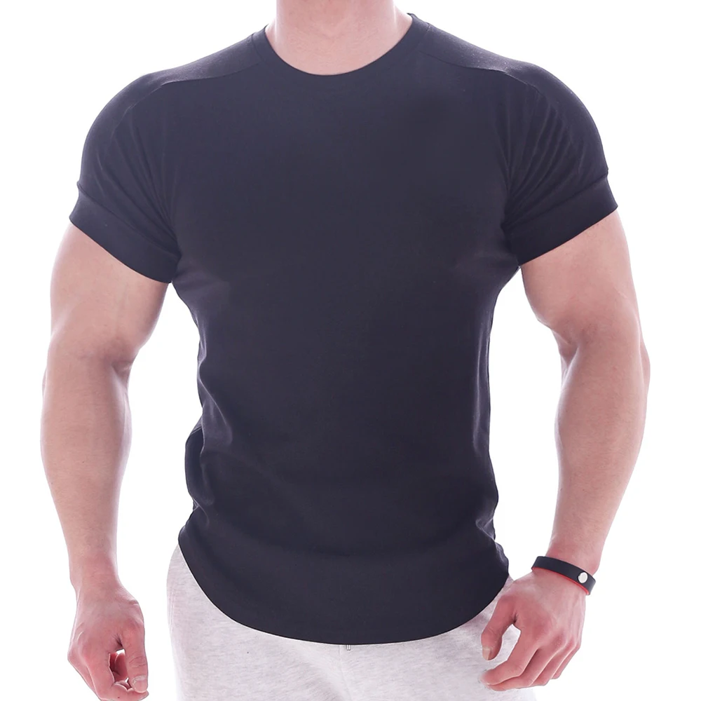 Custom Logo Workout Apparel Men Fashion Fitness T-Shirt Active