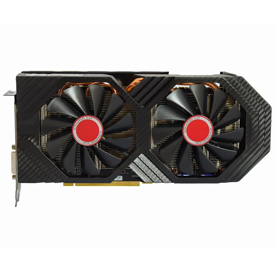 

Used XFX RX 590 GME 8G 2304 UNITS Core Speed 1420 MHZ Memory Speed 8000 MHZ 256 BIT Graphic Card with fast Shipping