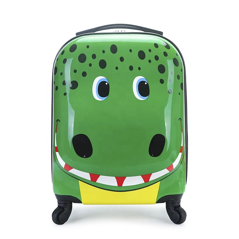 

New portable cute 3D Animal  luggage for child kids anti theft suitcase small, Customized