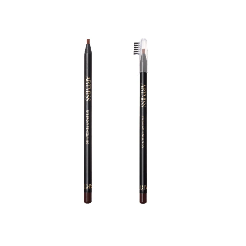 

Your own brand makeup flat head wire-drawing fog eyebrow pencil waterproof sweatproof