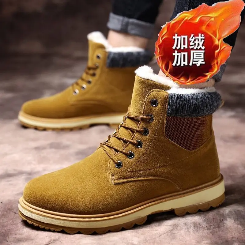 

N99 Autumn winter new high ankle mens shoes Martin boots outdoor shoes men casual