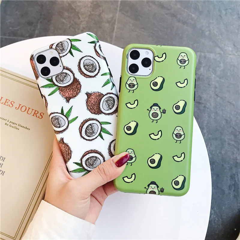 

Fashion IMD Ultra Slim Coconut TPU Phone Cases For iPhone 12 Pro MAX