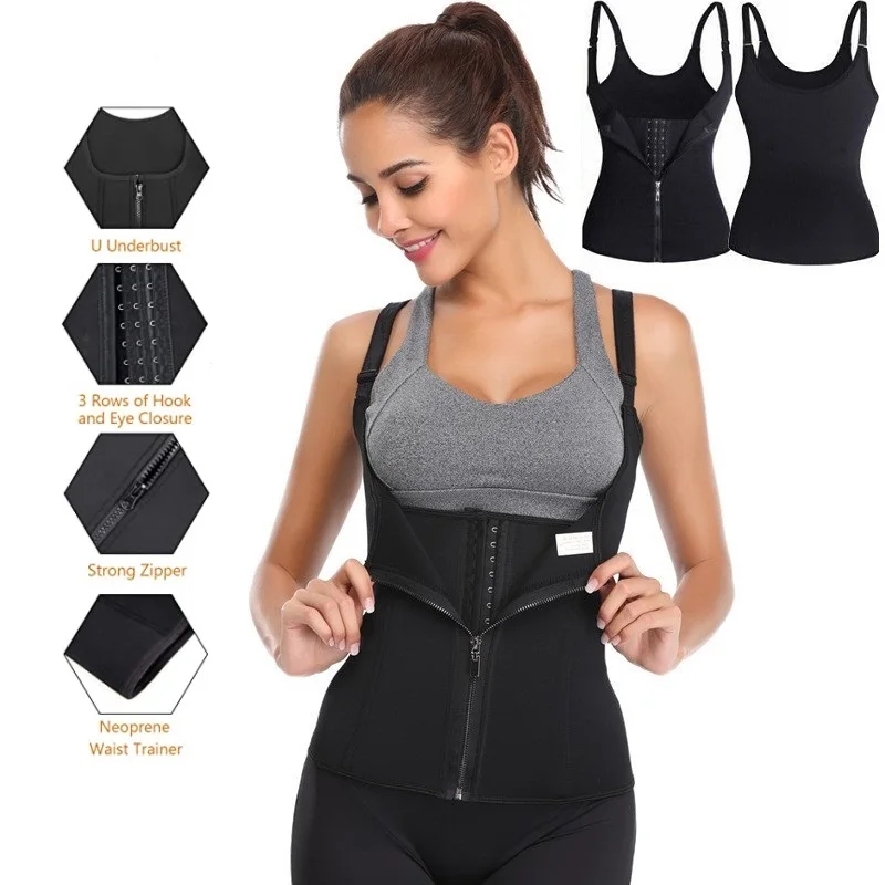 

2021 Women Custom Cinchers Sauna Slimming Belt Tummy Wrap Waist Shaper