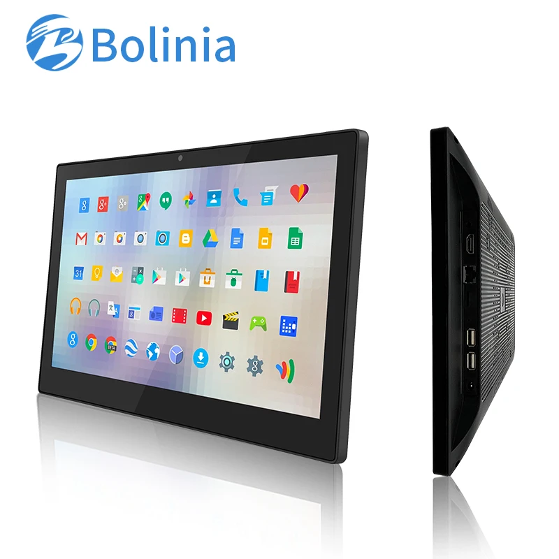 

15.6 inch IPS1920*1080 Capacitive Touch screen pure flat monitor RK3288 2G+16G/4G+16G all in one industrial pc