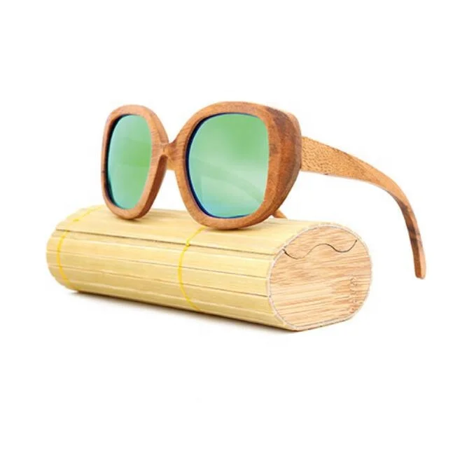 

Summer uv400 acetate wooden sunglasses women men polarized eyewear oversized custom logo