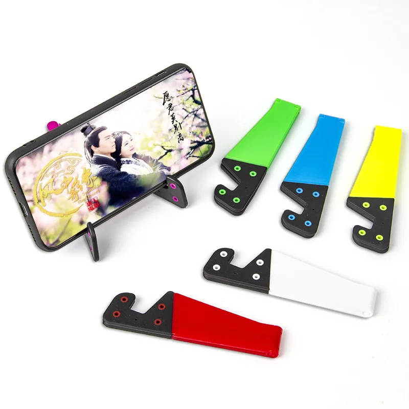 

Simple and cheap portable folding mobile phone stand supports the stand used for mobile phones and tablets, Optional