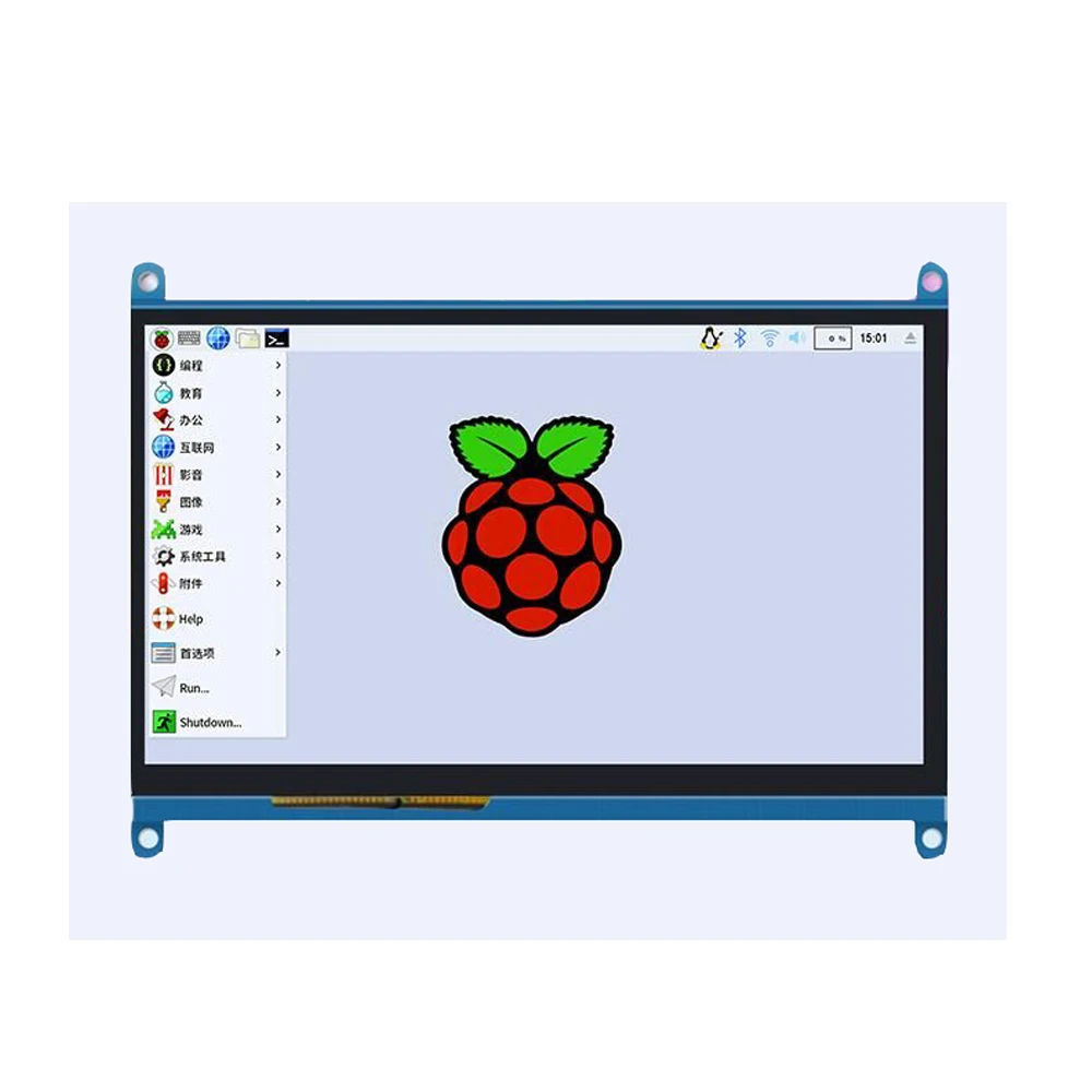 
7 inch LCD Display Touch Screen LCD 1024*600 TFT LCD display Monitor with Holder Case for Raspberry Pi 4 