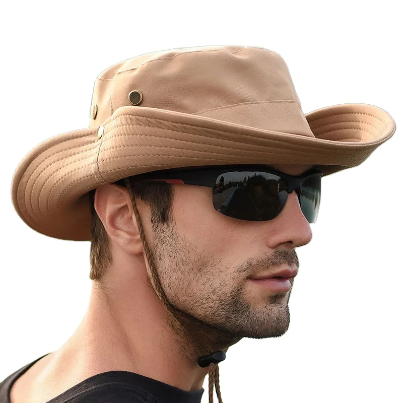 

Outdoor Boonie Hat Wide Brim Breathable Hunting Fishing Safari Sun Hat