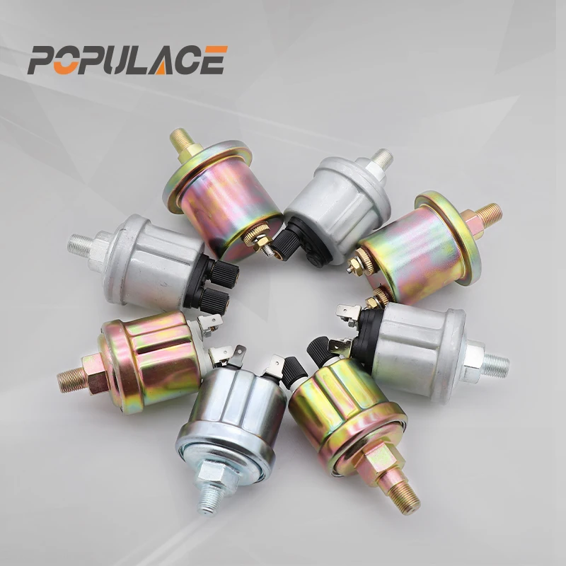 

POPULACE 622333 Diesel Generator Engine Parts Supplies Oil Pressure Switch Sensor VDO Oil Pressure sensor NPT 1/8 10bar