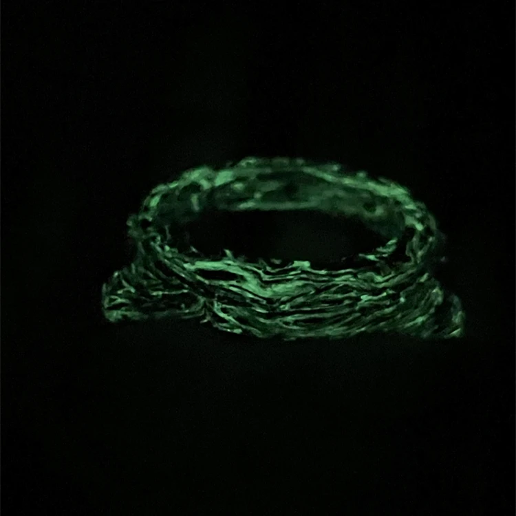 

2021 New Forged Material Glow Carbon Fiber Watch Case Lume Forged Carbon