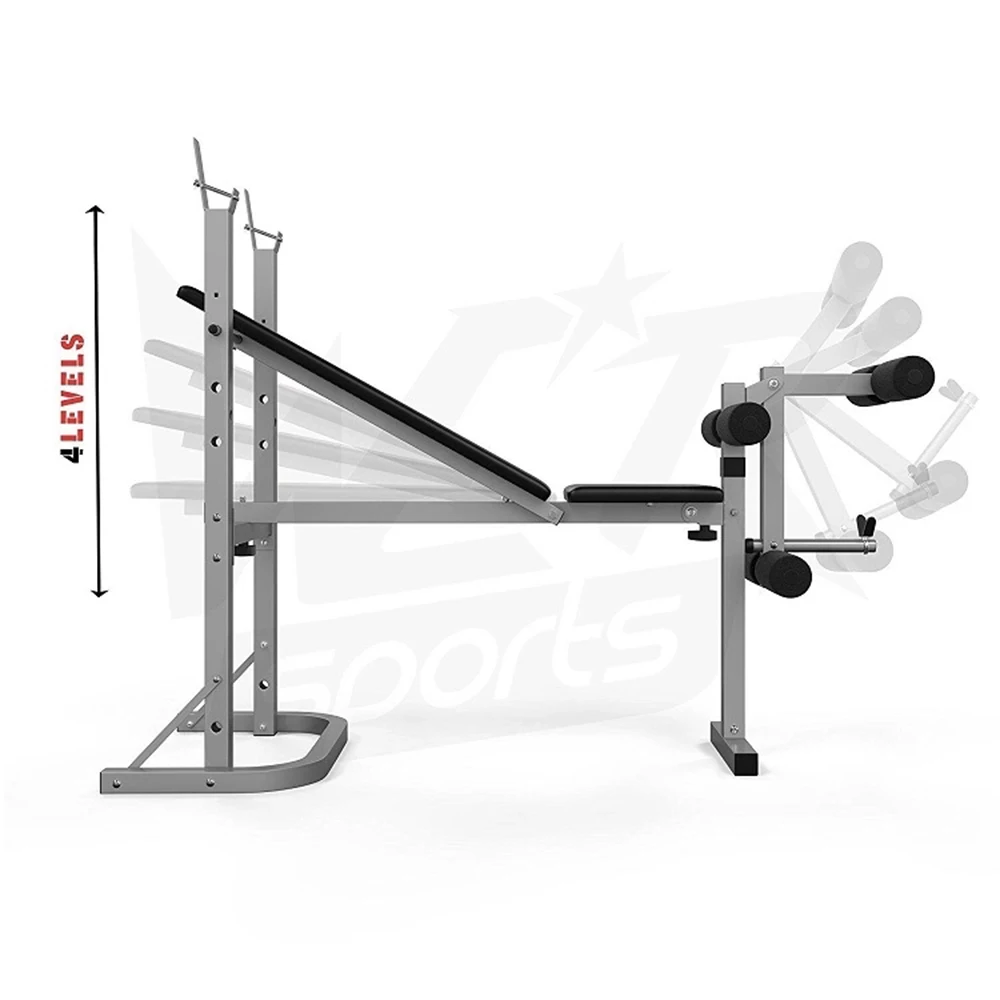 

Multi gym Weight bench with squat rack weight lifting benches