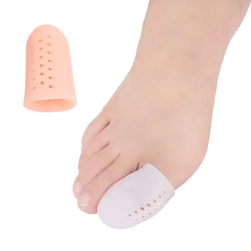 

Perforated Toe Cover SEBS Toe Protector Gel Hallux Valgus Correction Toe Tubes Separator