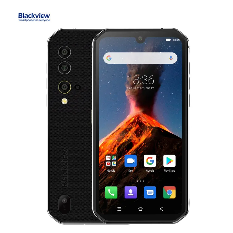 

New Blackview BV9900 Smart Phone Quad Back Cameras IP68 Waterproof 4G Mobile Phones