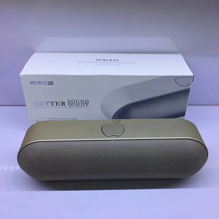 

Wholesale SpeakerS812 Portable wireless Speaker Subwoofer loudspeaker