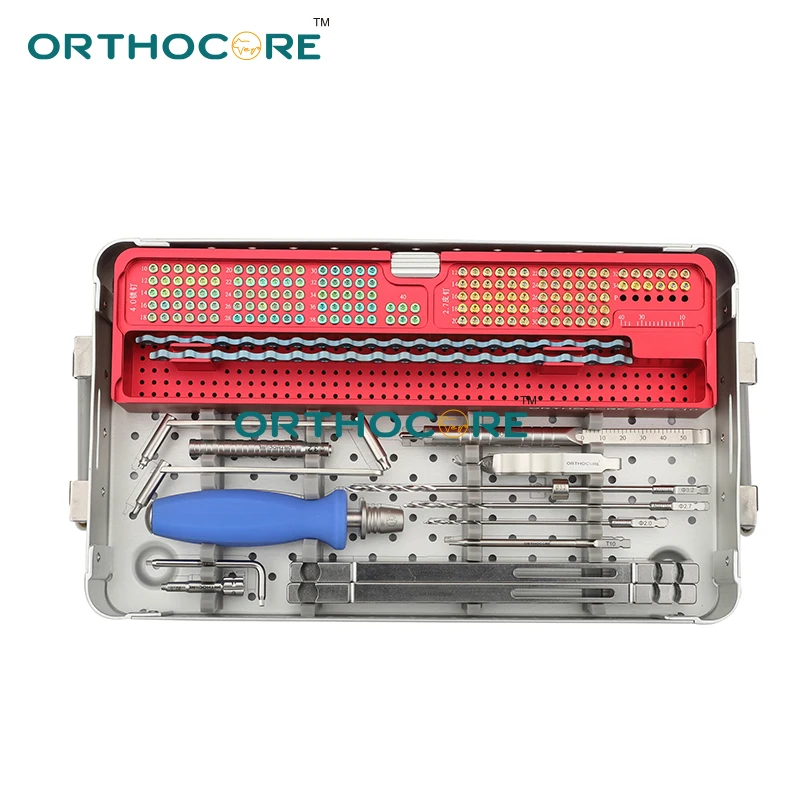 ALPS 10 11.5mm Animal Pet Surgical Titanium Locking System Veterinary Instruments Orthopedic Set