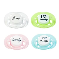 

Luxury White Wholesale Dustproof Soft Food Grade Kids Child Infant Newborn Toy Silicone Baby Pacifier Teat In Bulk