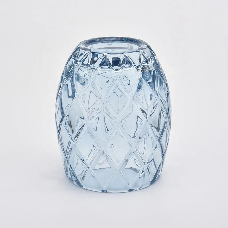 Clear crystal votive candle cup glass candle bottles home decoration