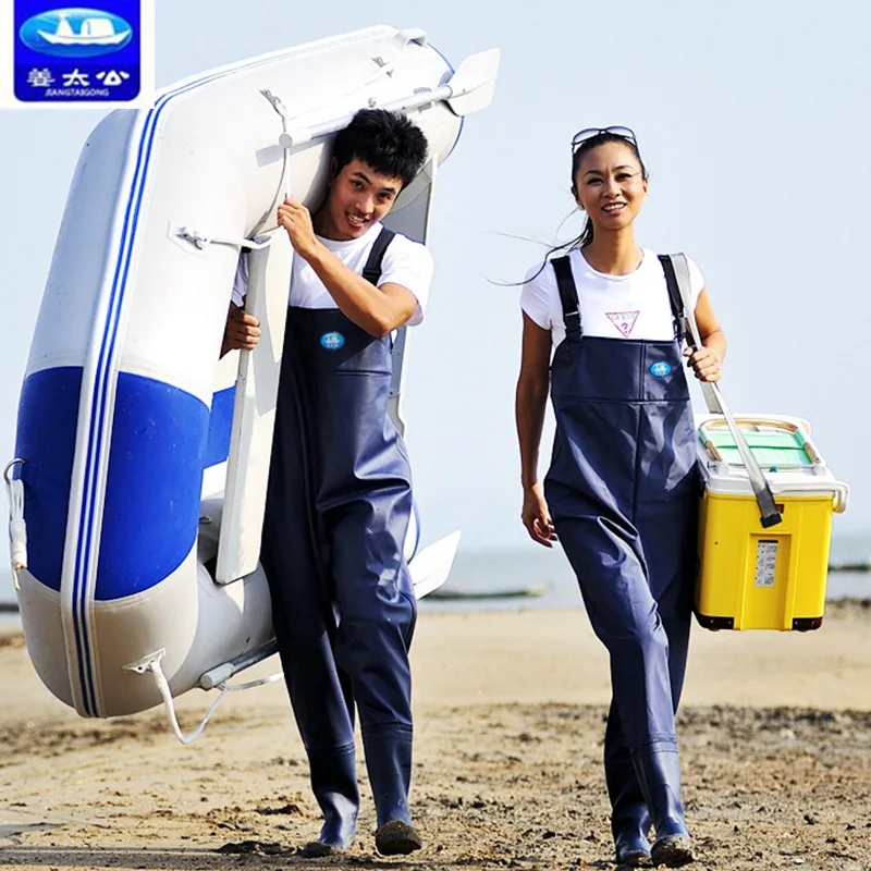 

Wholesale thickened water pants Tendon bottom fishing pants Waterproof fishing clothing, Blue