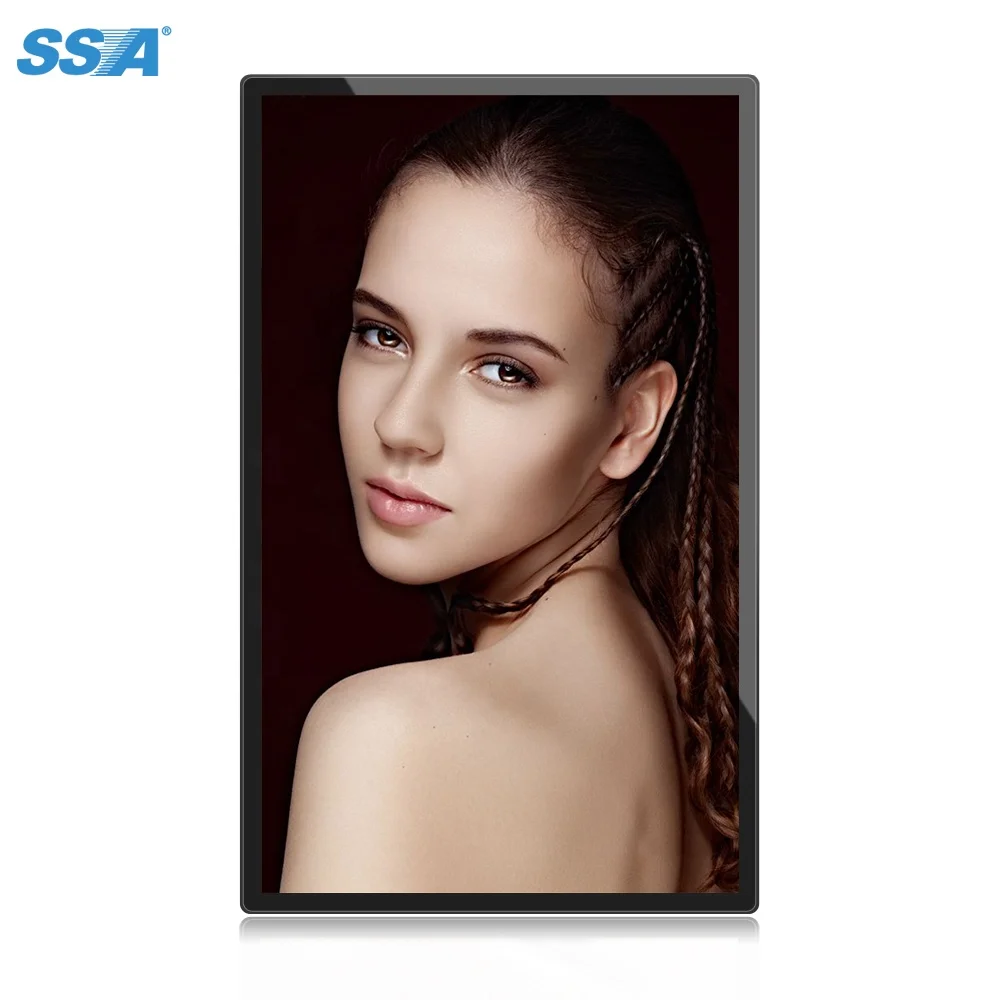 

32 inch android 7.1/9.0/5.1 Wall mounted all in one industrial Android tablet PC 32inch 1920*1080 FHD digital signage display, Black