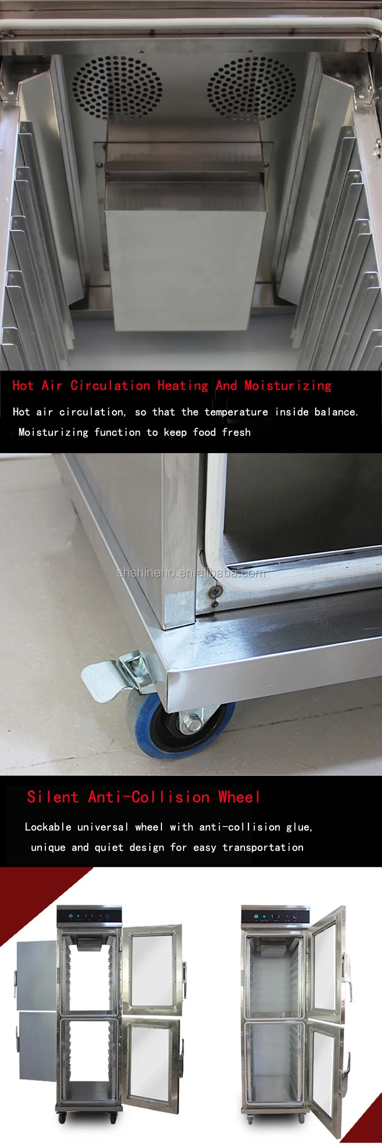 Colombia Commercial Heat Preservation Stainless Steel Mobile Food