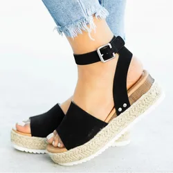 Wedges Shoes For Women Sandals Summer Shoes 2021 Chaussures Femme Platform Sandals