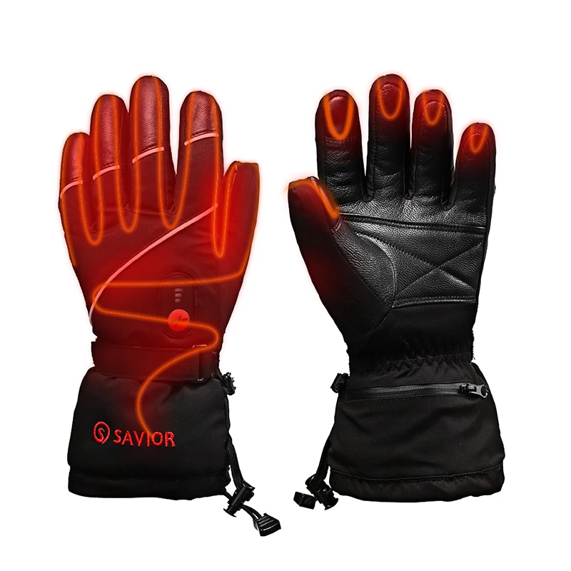 

Electric Warming Gloves Heated Winter Hand Gloves for Snowmobile