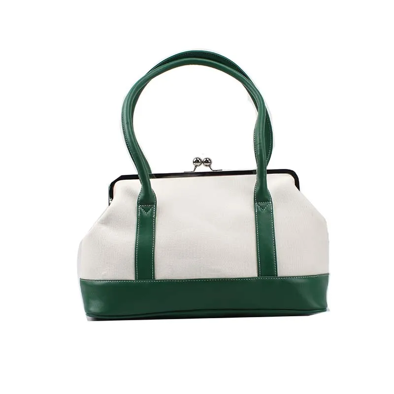 

Wholesale Designer Bags Handbags Women Purse handbags, White and green/customized