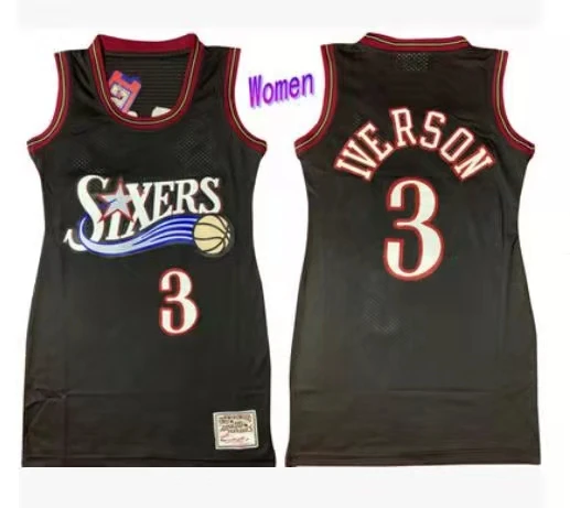 

sleeveless letter print women baseball jerseys shirt dress jersey dresses basketball, As picture show