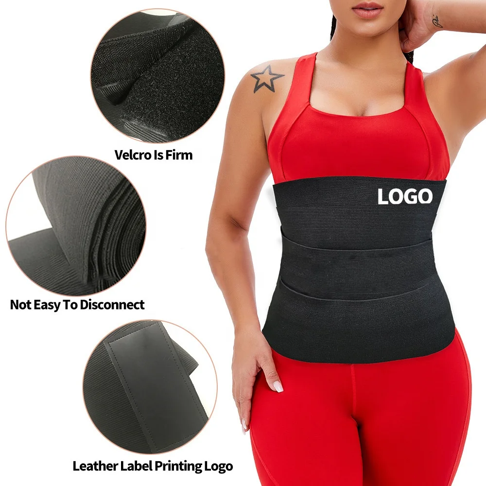 

Free Sample Workout Women Waist Cincher Gym Body Shaper Waist Wrap Slimming Belts Tummy Trimmer Leather Corset Waist Trainer