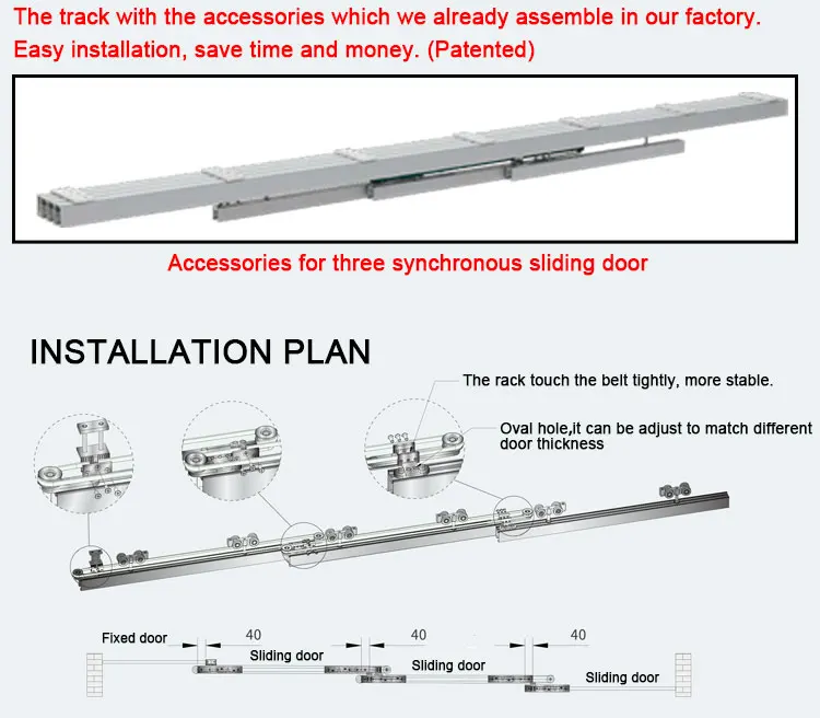 Hdsafe Frameless Sliding Door For Pergola Tempered Soft Closing