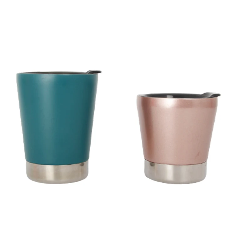 

Mini Custom Double Wall Stainless Steel Coffee Cup Insulated Water Bottle Travel Mug For Baby, As picture