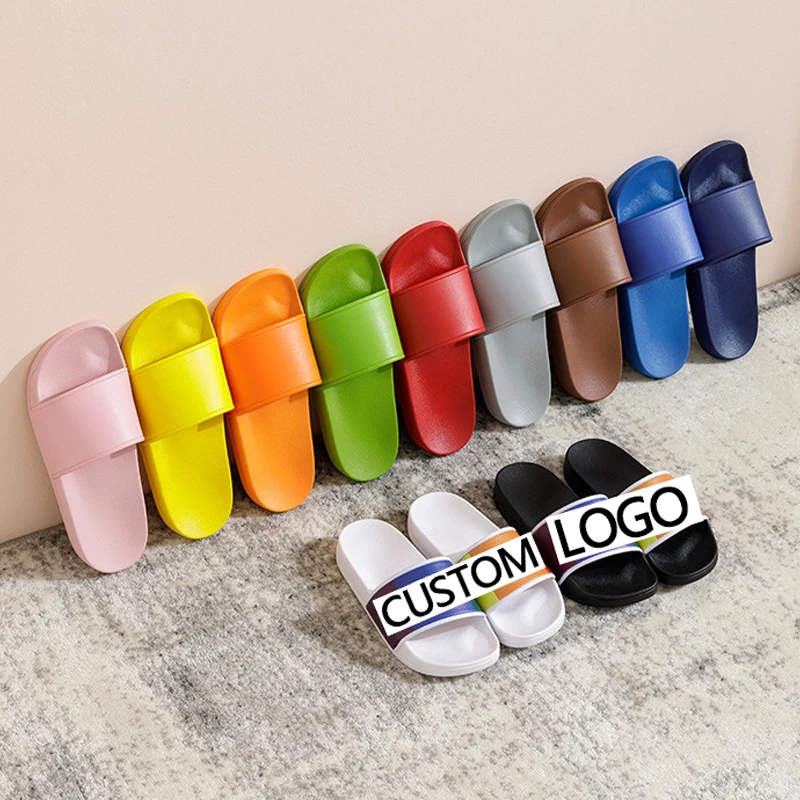 

Custom LOGO 2021 New designer footwear men's orange yezzy women's house Slippers famous brand Unisex yeezy slides, Blue,black,pink,white,red,yellow,brown,grey,orange,green,navy blue,