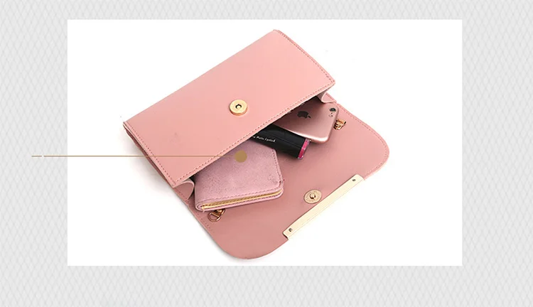 Sac A Main Femme 3 Pieces PU Leather Tote Bag For Women Luxury Tassel Hand Bag Set