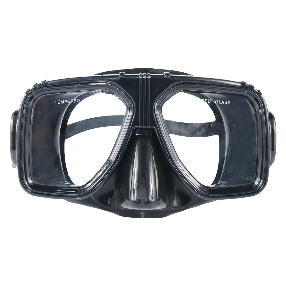 Anti Fog Black Yellow Blue Sea Dive Underwater Tempered Glass Snorkel