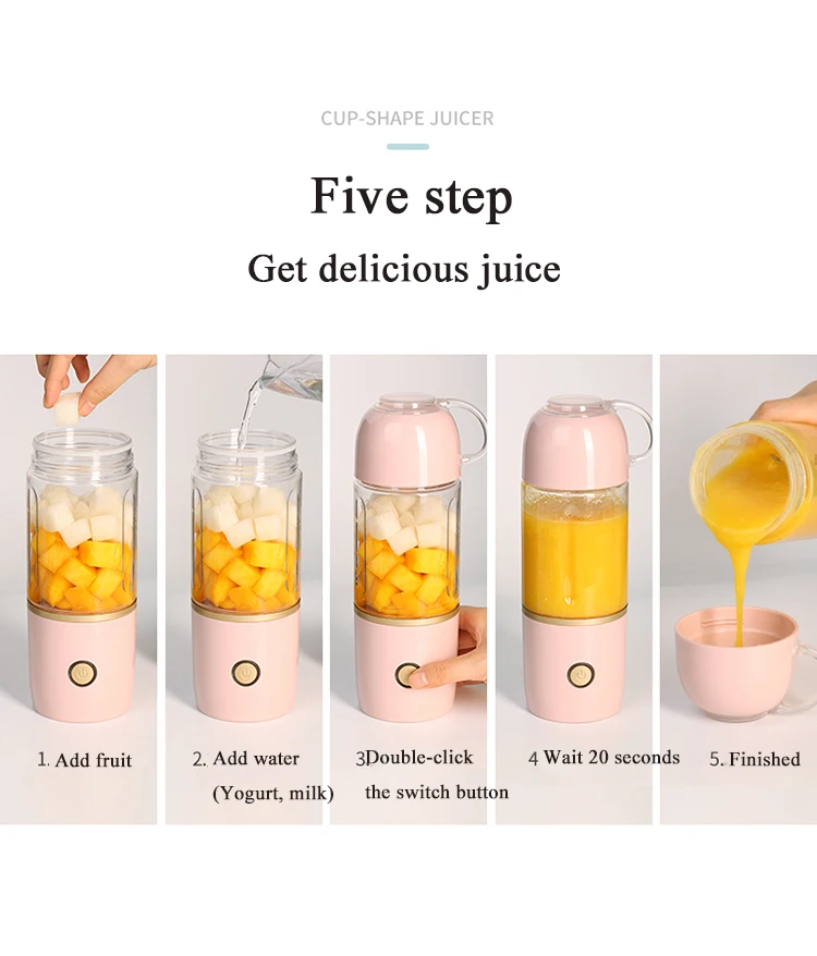 Oem Usb Juicer Portable Blender Maker Watermelon Juicer Machine Ginger