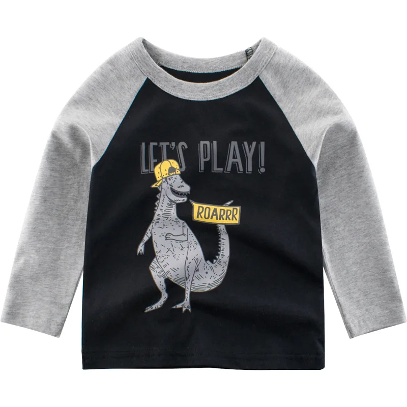 

free shipping printing dinosaur kids t-shirts clothing custom designer children clothes wholesalers
