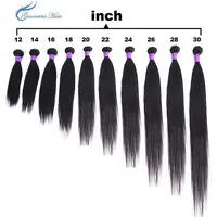 

8A 70G STRAIGHT 100% HUMAN HAIR WEFT NON REMY