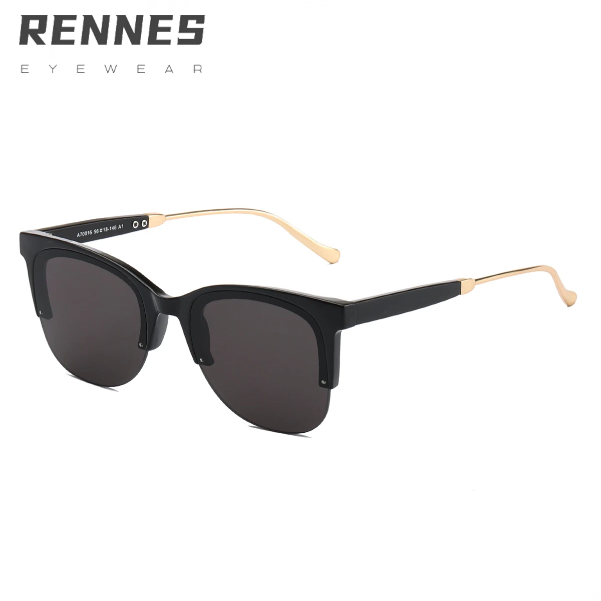 

RENNES Fashion Shades Sunglasses Women Cat Eye Custom Sunglasses Women Trendy Sunglasses 2021