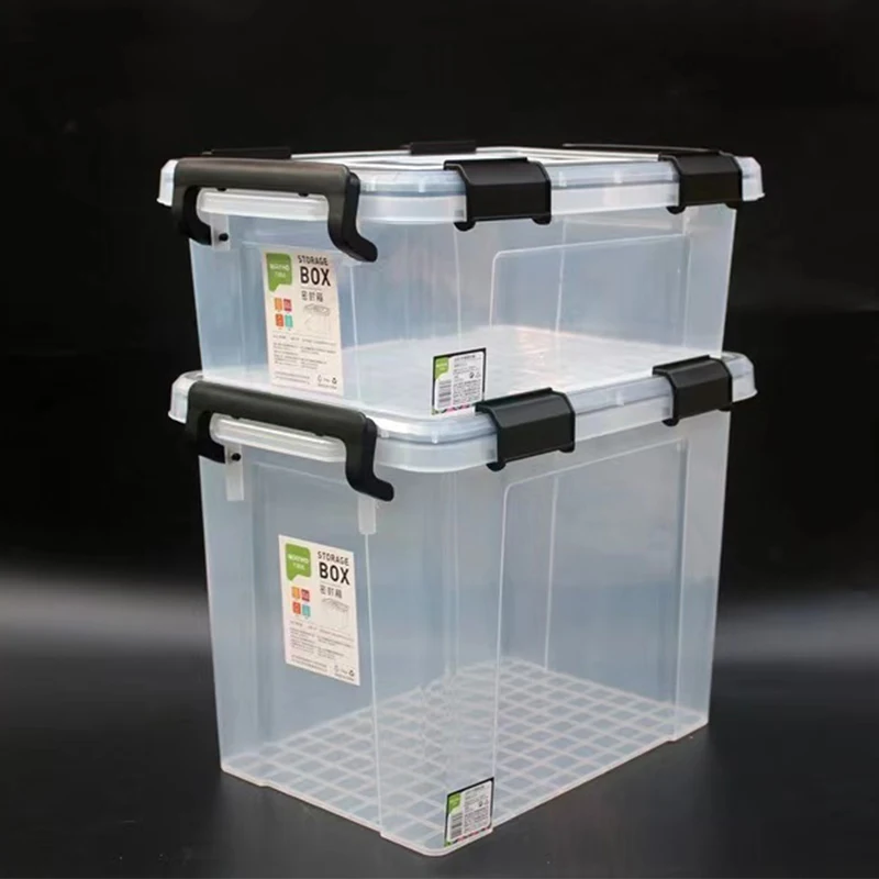 

Wholesale sealed waterproof transparent box clothing storage