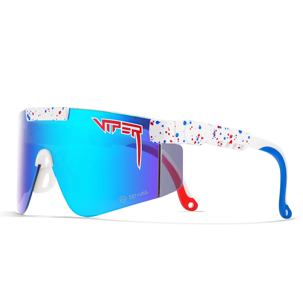 

PV05 New Design Pit Viper Sunglasses Large Size Outdoor Sports Mirror Lens TR90 Frame Sunglasses, Picture colors