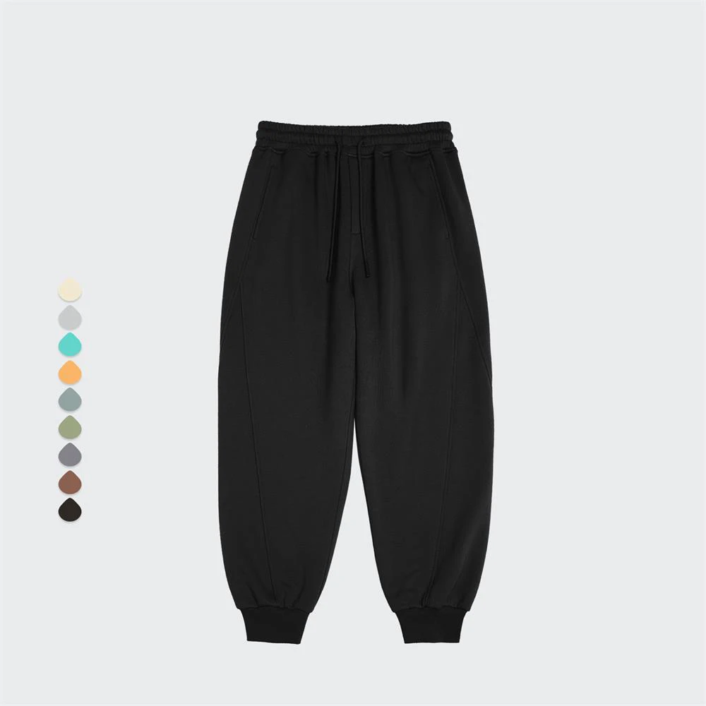 

luxury street wear jogger pants men brown unisex tech fleece oversized pants sweatpants