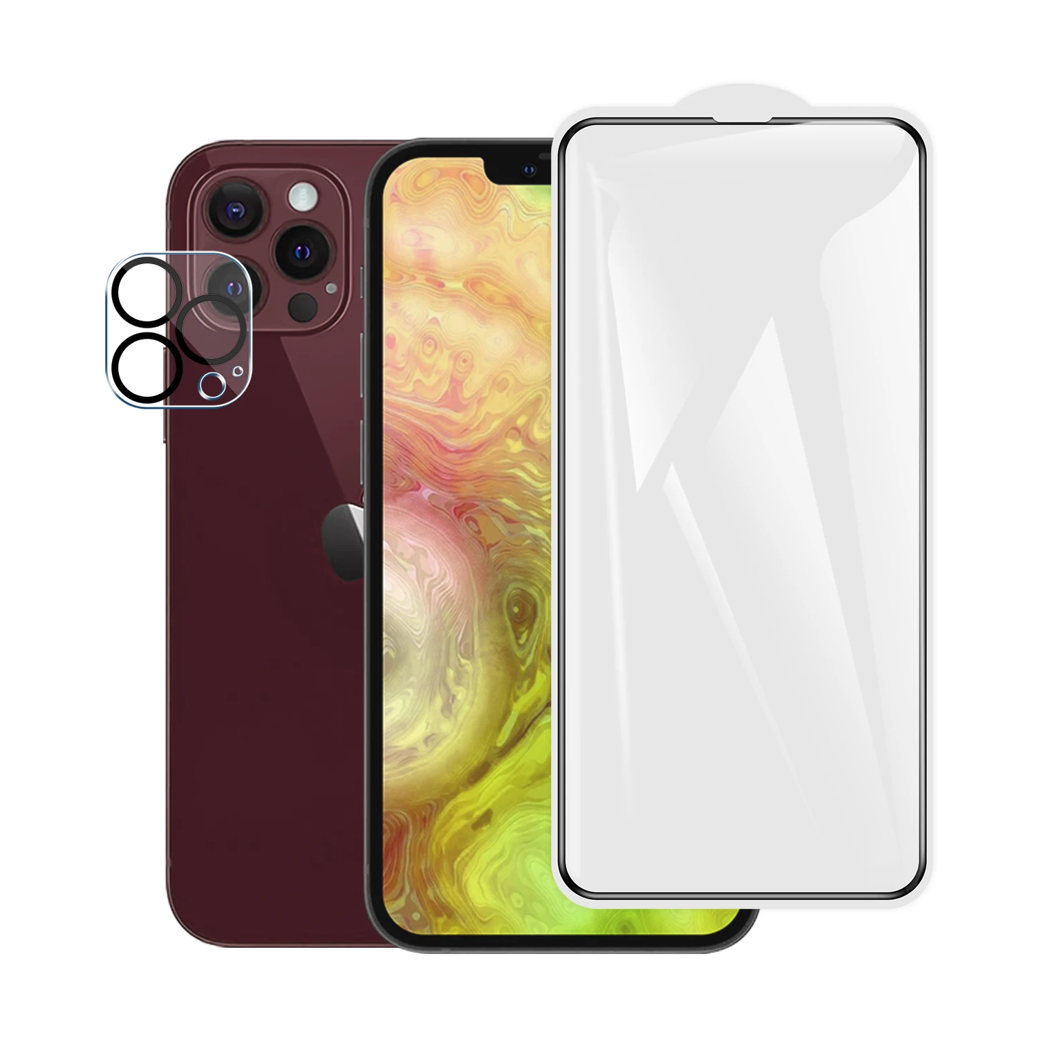 

Factory Price for iphone 13 pro glass screen protector ailun glass full glue cellphone