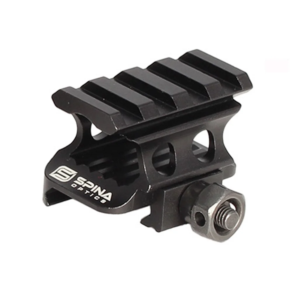 

Weaver Picatinny 4 Slot 20mm Rail Increase Bracket Riser Base Suit Scope Mount Accessories Hunting